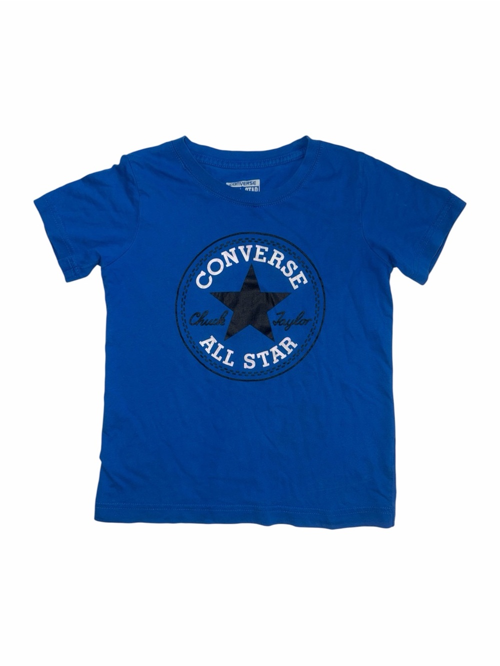 Converse Blue Short Sleeve All Star Logo Tee